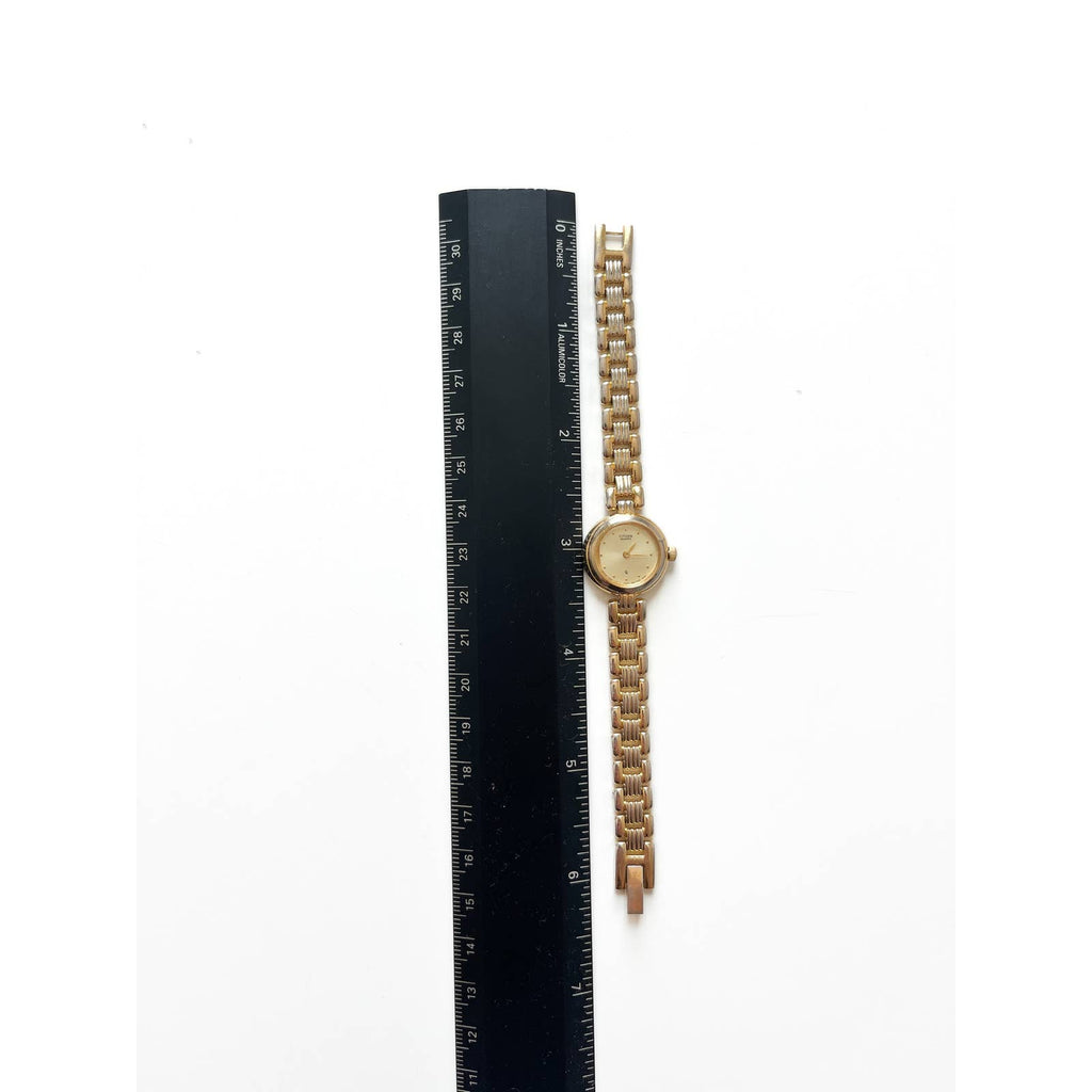 Vintage Gold Citizen Watch Chainlink