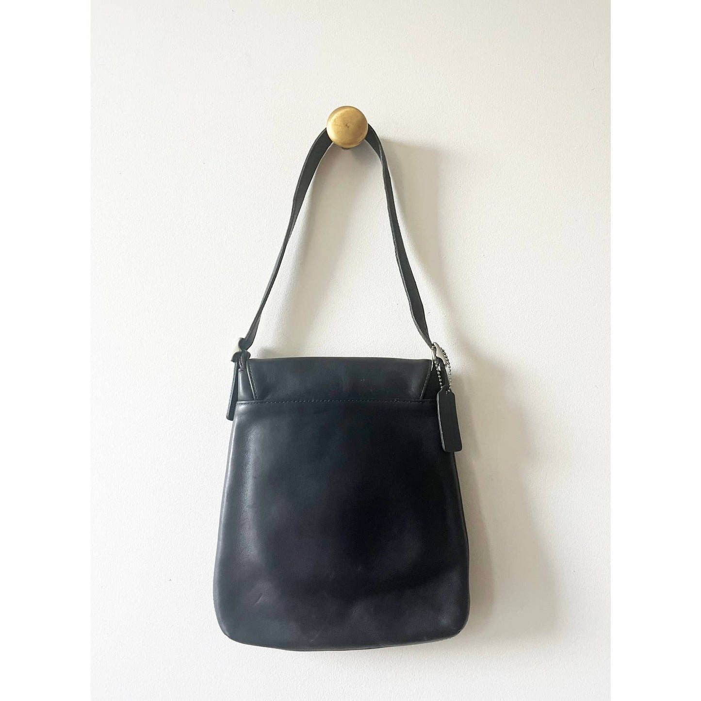 Vintage Coach Black 90s Leather Purse