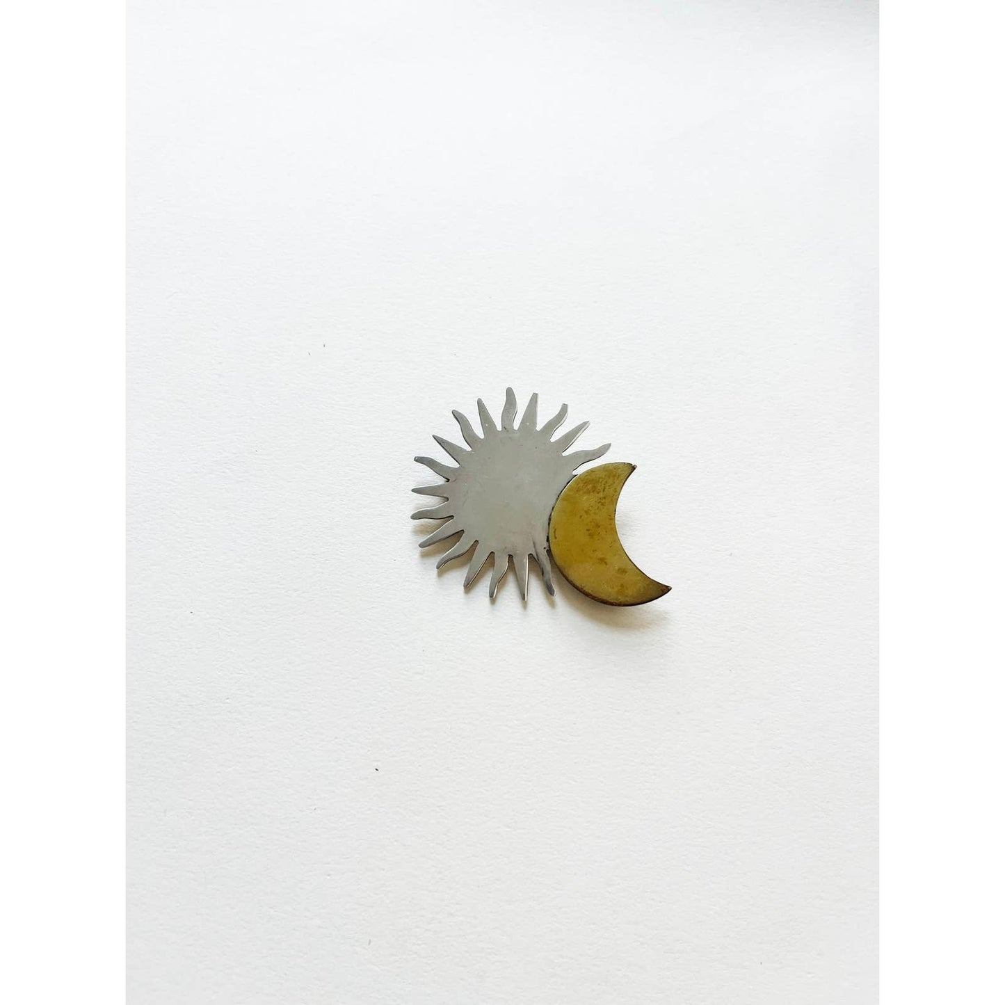 Vintage Sun and Moon 925 Mexican Sterling Silver LATON