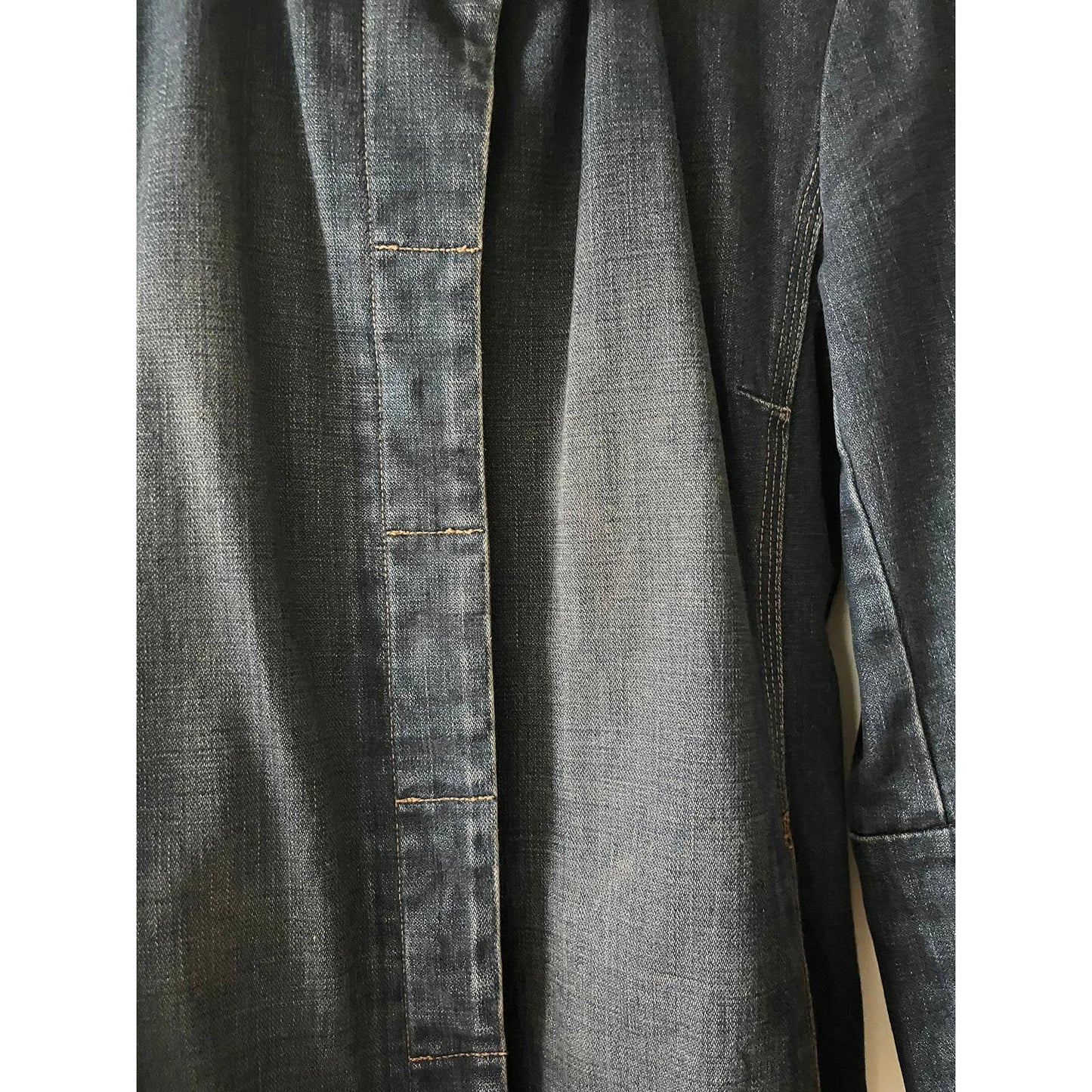Vintage Gap Denim Long Jacket Size XXS