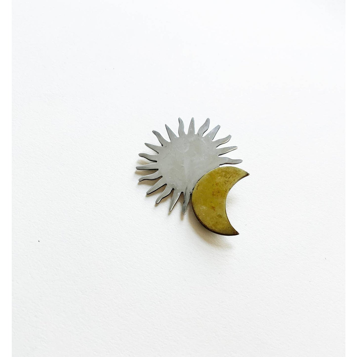 Vintage Sun and Moon 925 Mexican Sterling Silver LATON