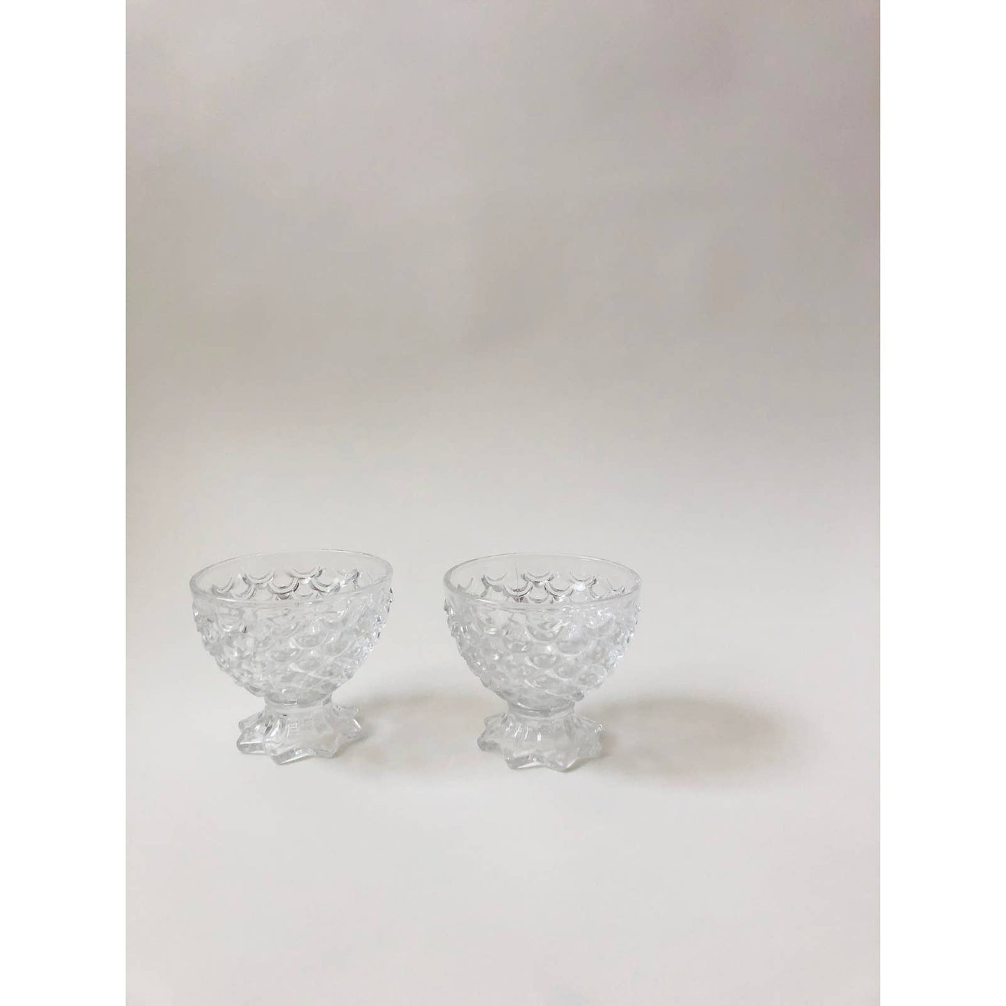 Vintage Glass Pineapple Cup