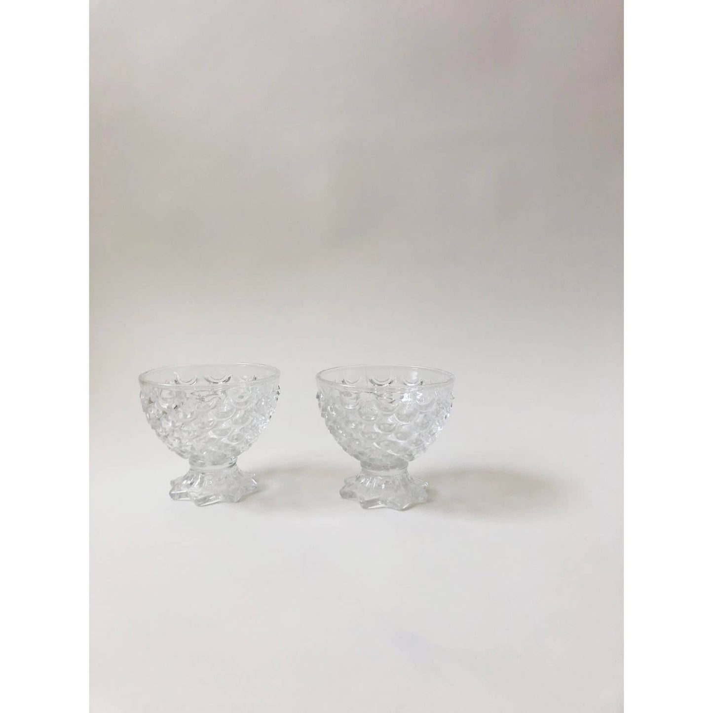 Vintage Glass Pineapple Cup