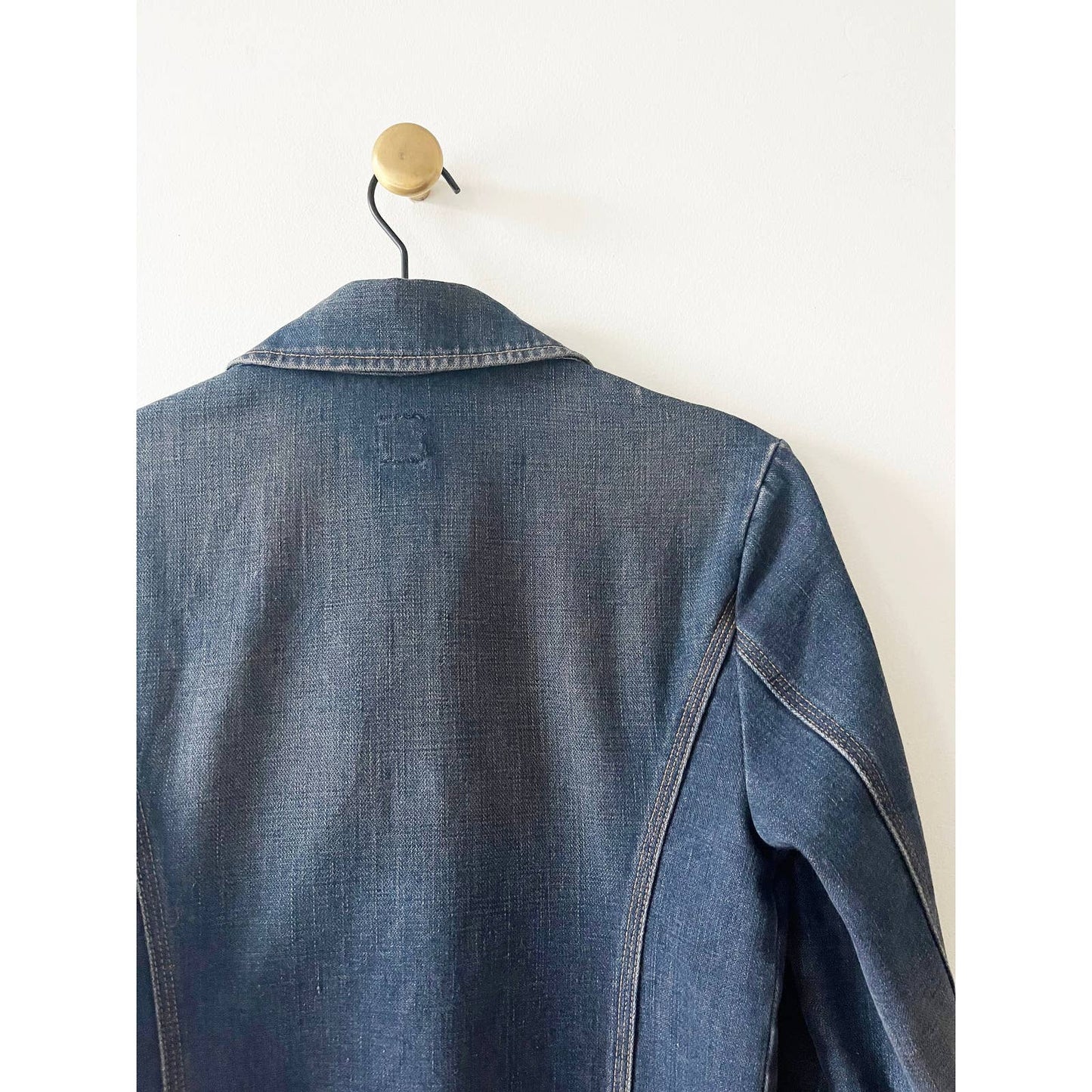 Vintage Gap Denim Long Jacket Size XXS