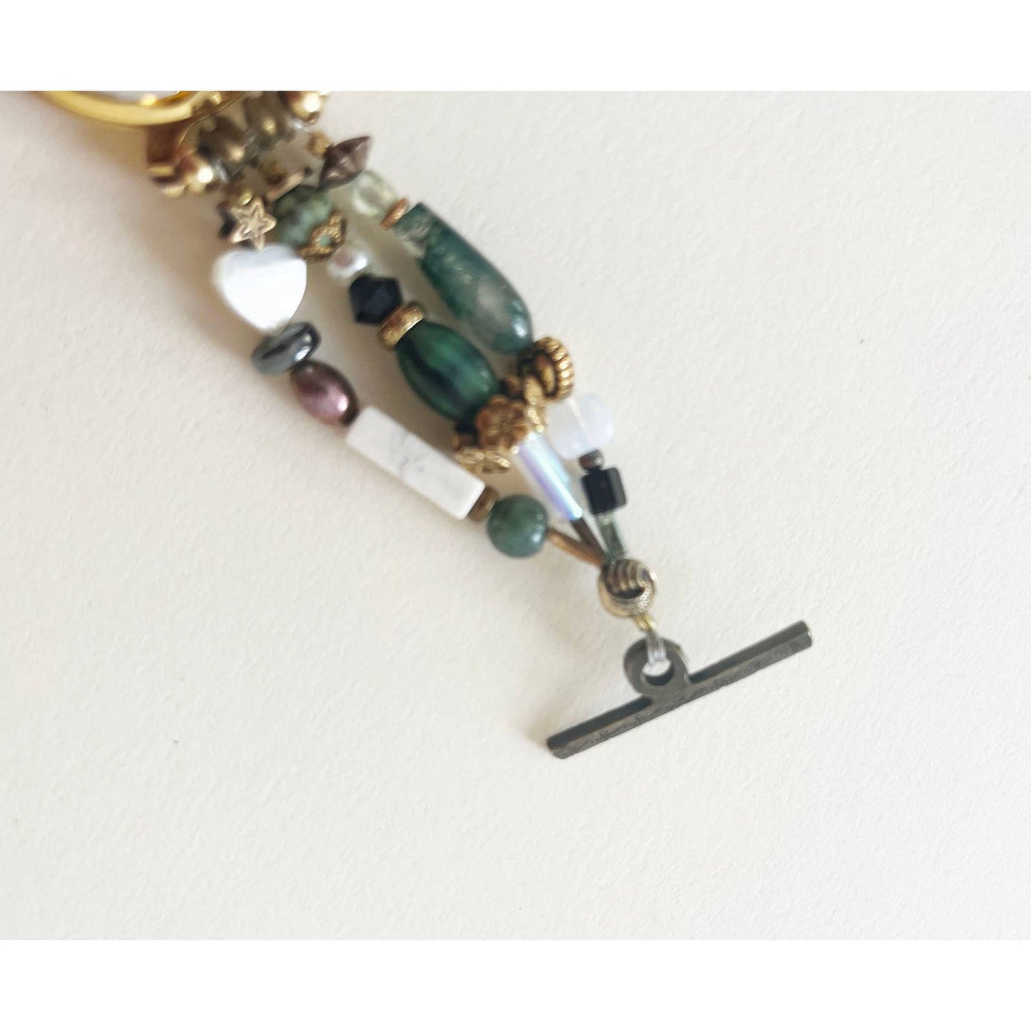 Vintage Rare Gold Beaded Charm Watch