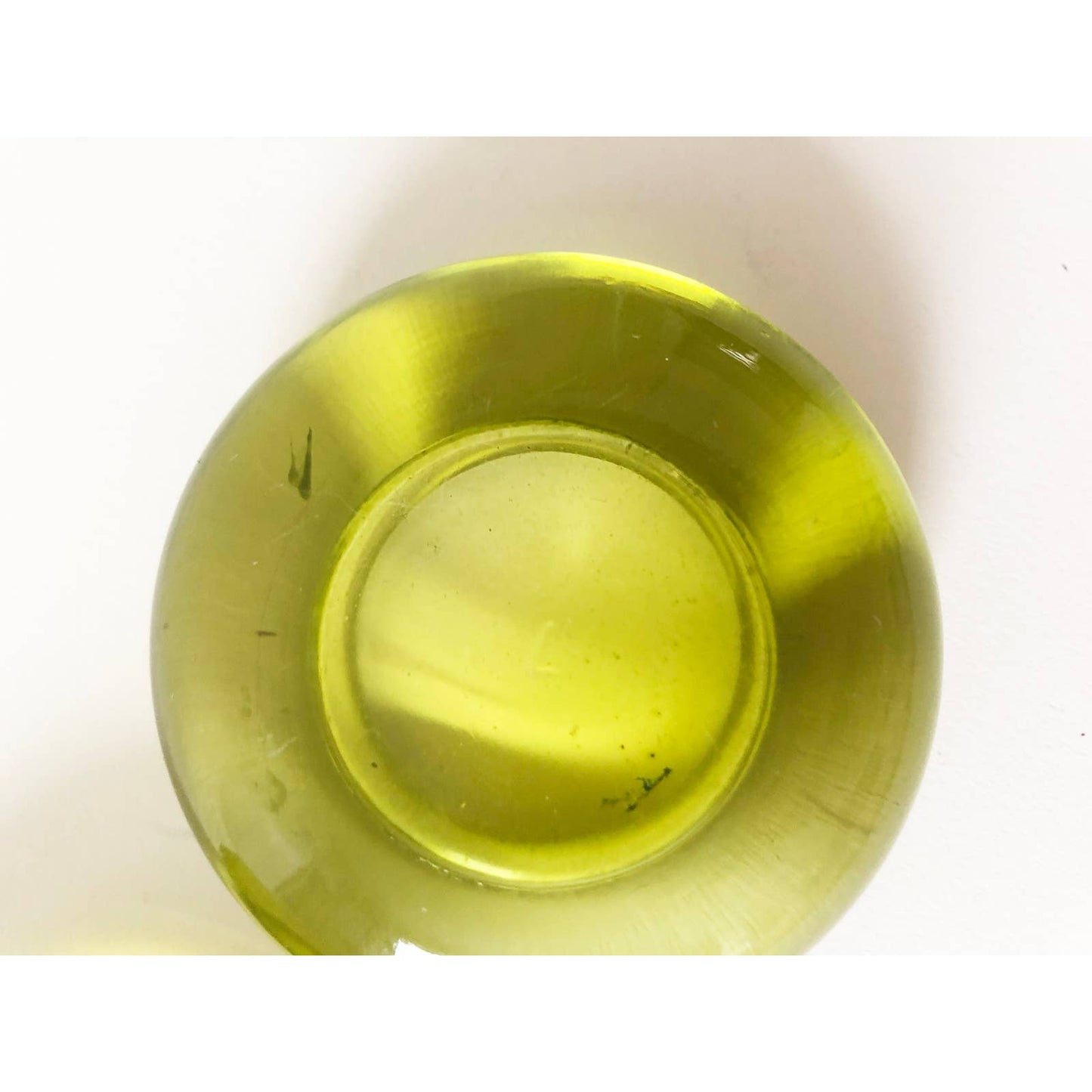 Vintage Neon Green Set of 2 Candle Holders