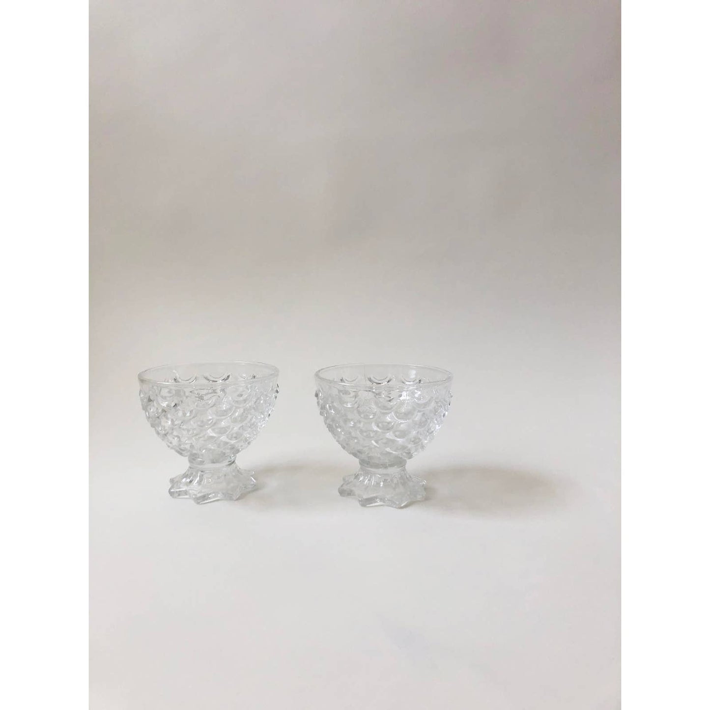 Vintage Glass Pineapple Cup