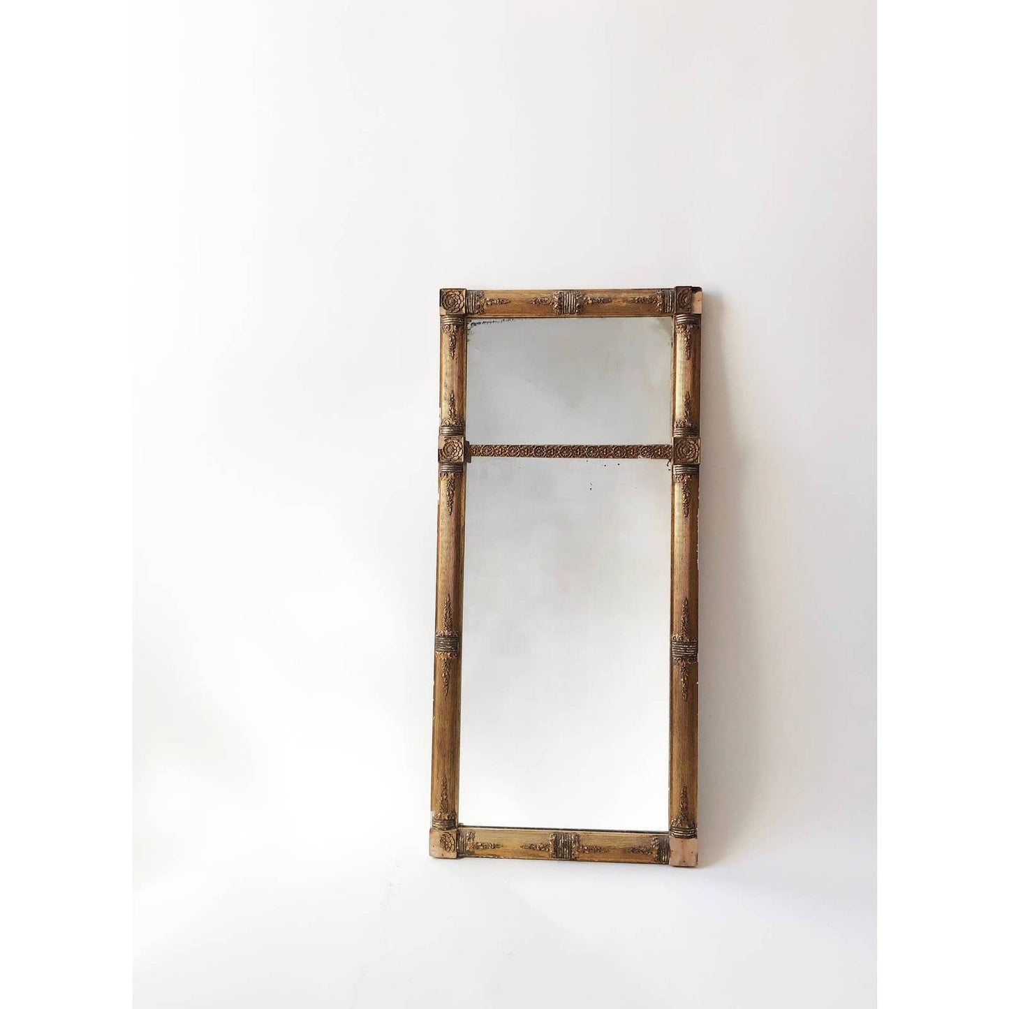 19th Century Rectangular Mirror - Antique