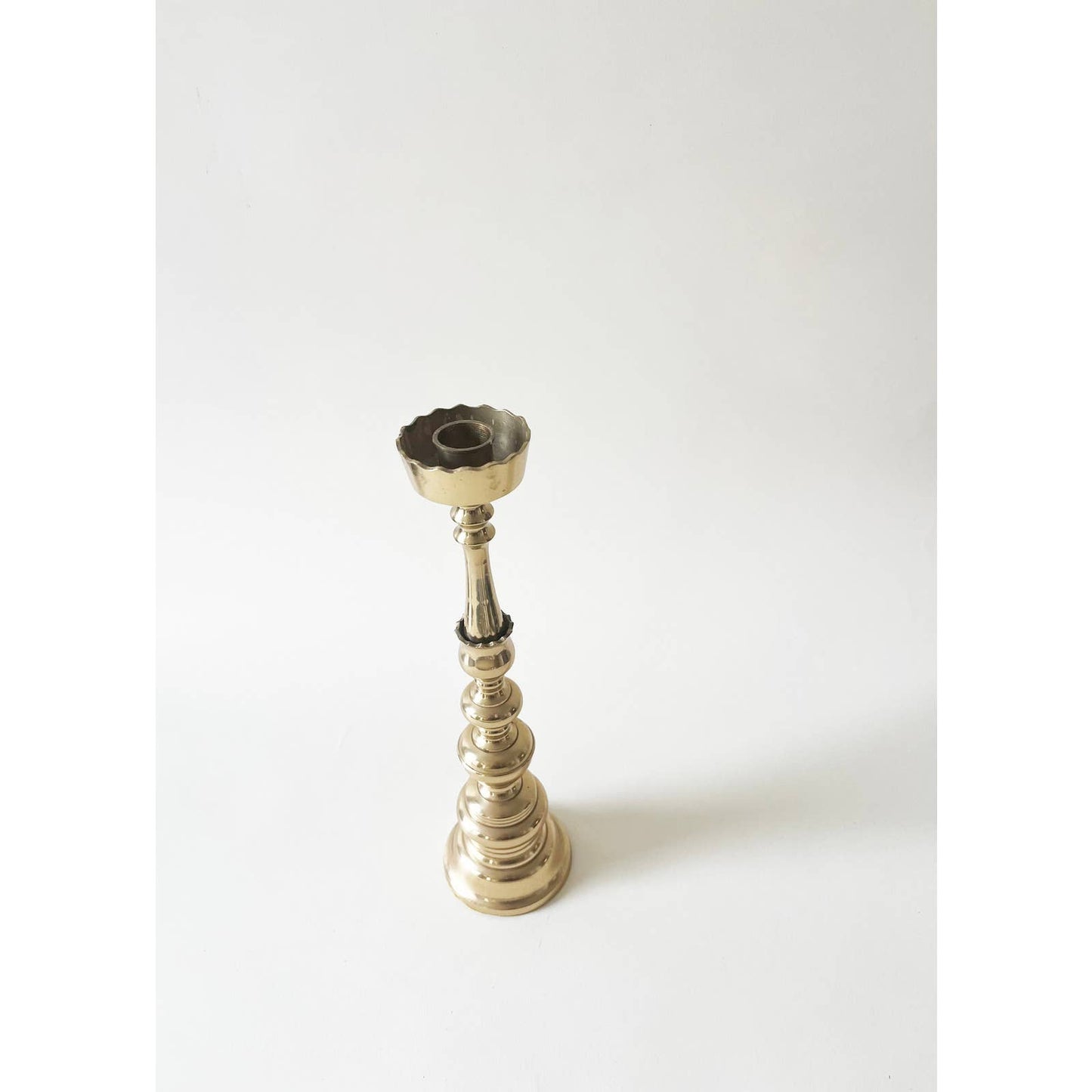 Vintage X Large Bass Candlestick Holder