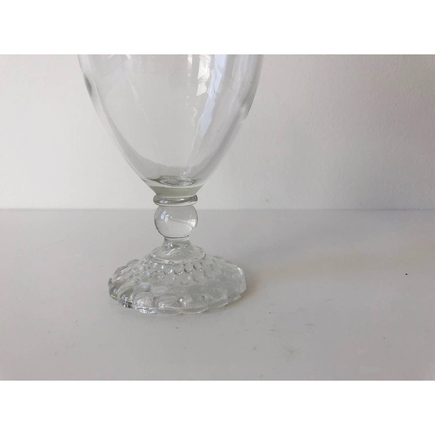 Decorative Mini Shot Clear Wine Drinking Glassed - Set of 5 - Vintage