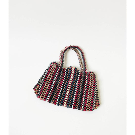 Jewel Tone Bead Handbag