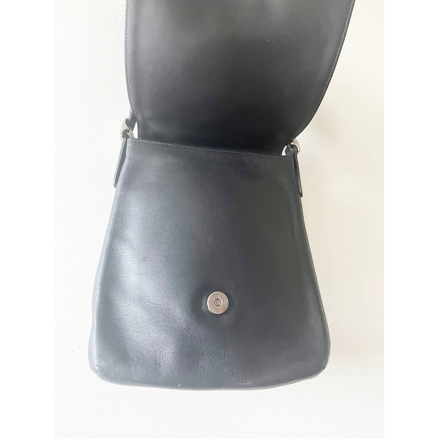 Vintage Coach Black 90s Leather Purse