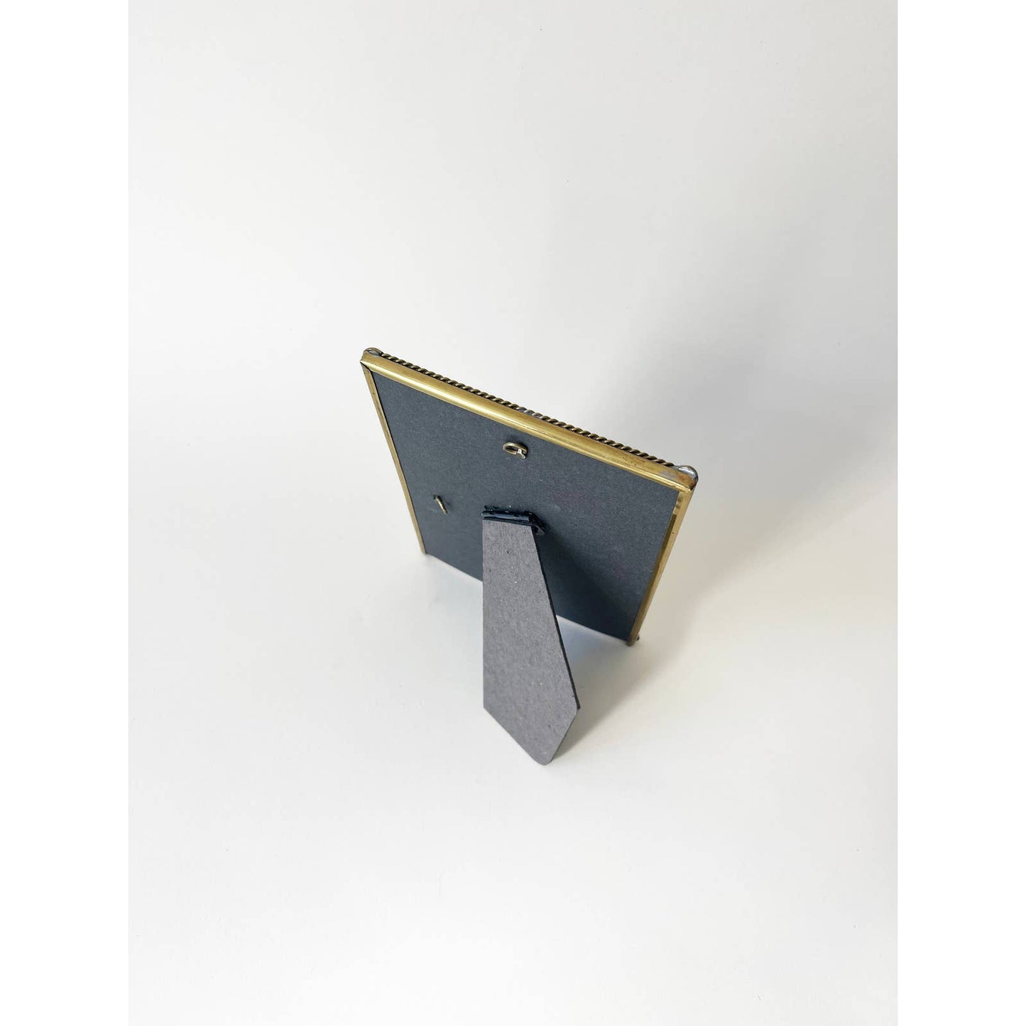 Vintage Thin Edge Brass Picture Frame 5 x 7
