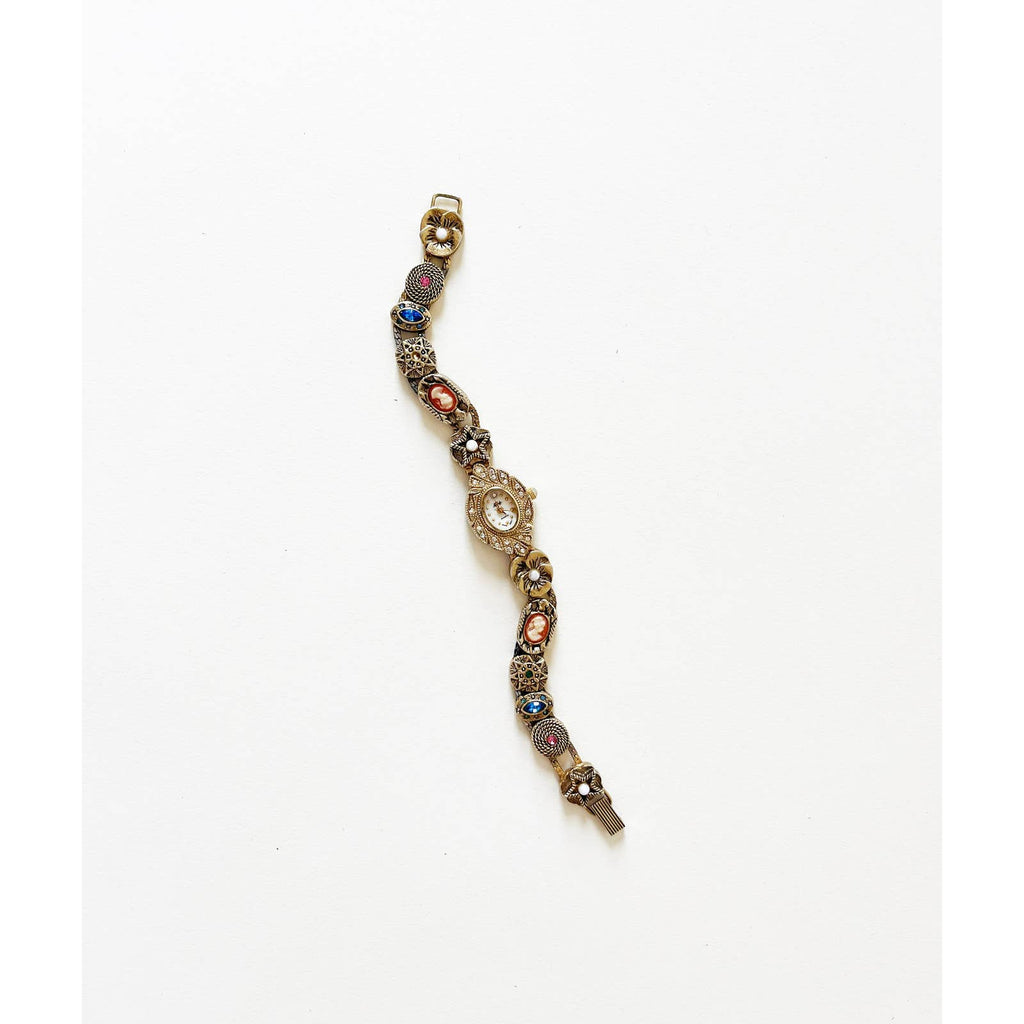 Vintage Rare Gold Charm Watch