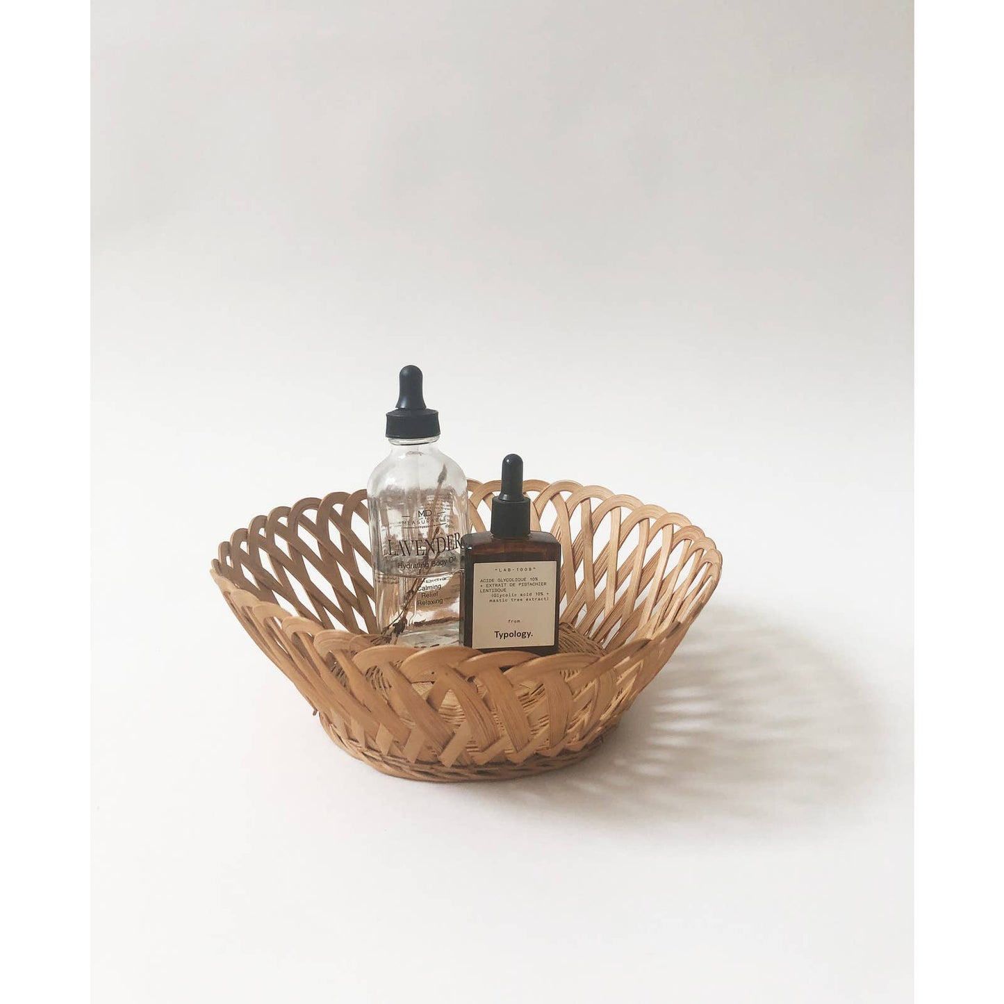 Vintage Woven Small Basket