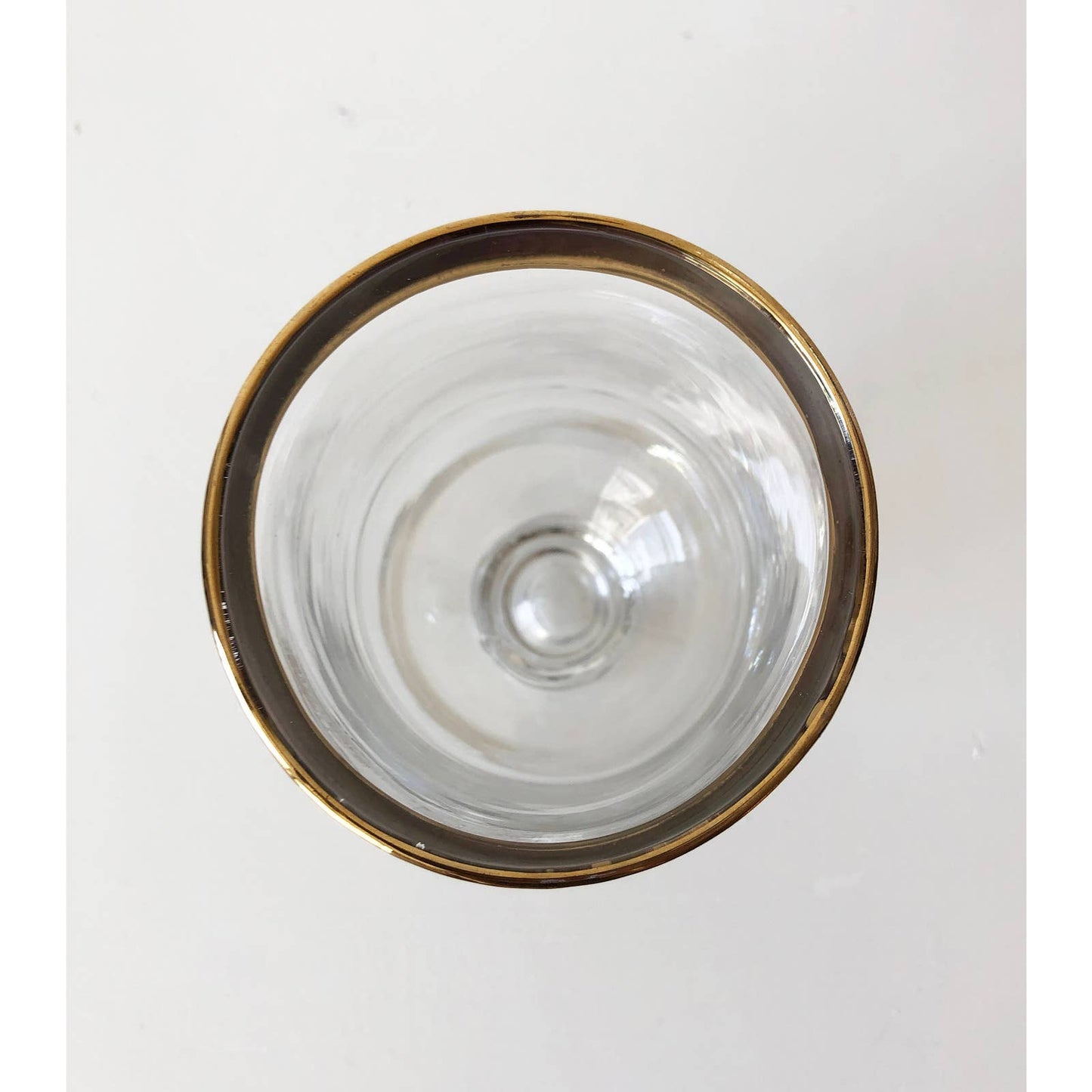Vintage Glass Goblet Cup