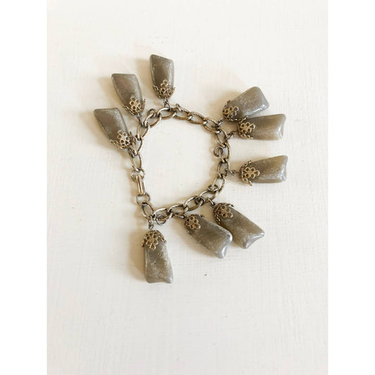 Mystical Vintage Rock Charm Bracelet