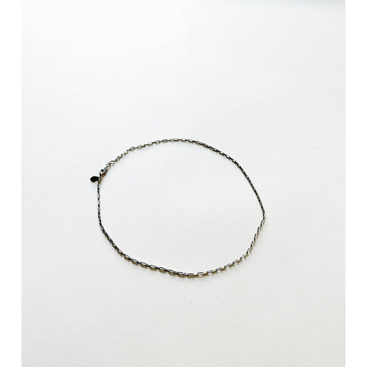 Vintage Chain Link Necklace 925 Sterling