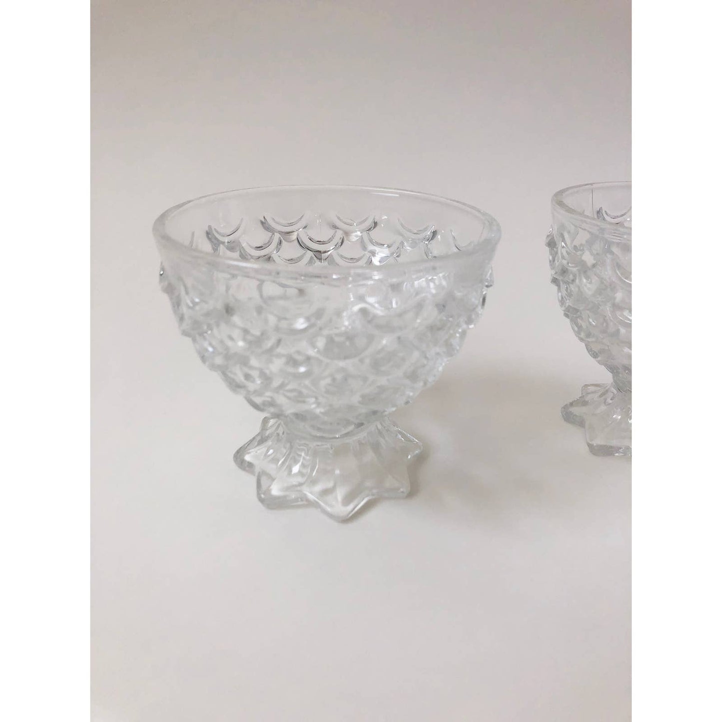 Vintage Glass Pineapple Cup