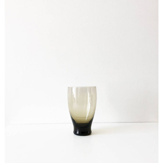 Modernist Smoke Glass Tumbler