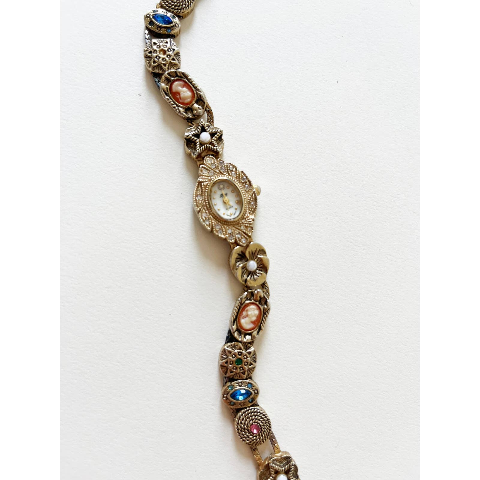 Vintage Rare Gold Charm Watch