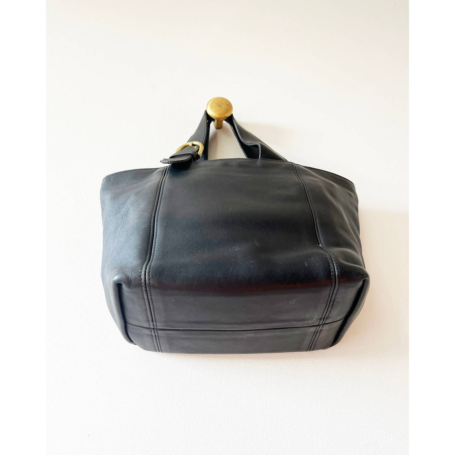 Vintage Classic Black Coach Handbag