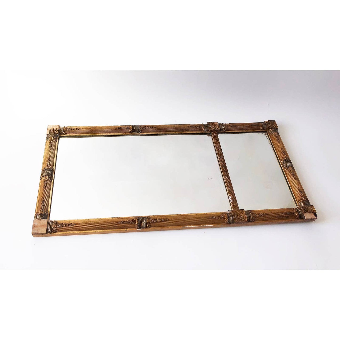 19th Century Rectangular Mirror - Antique