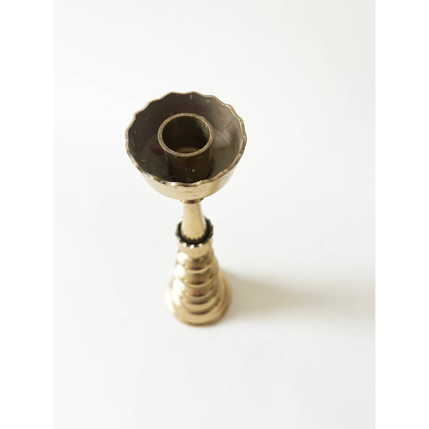 Vintage X Large Bass Candlestick Holder