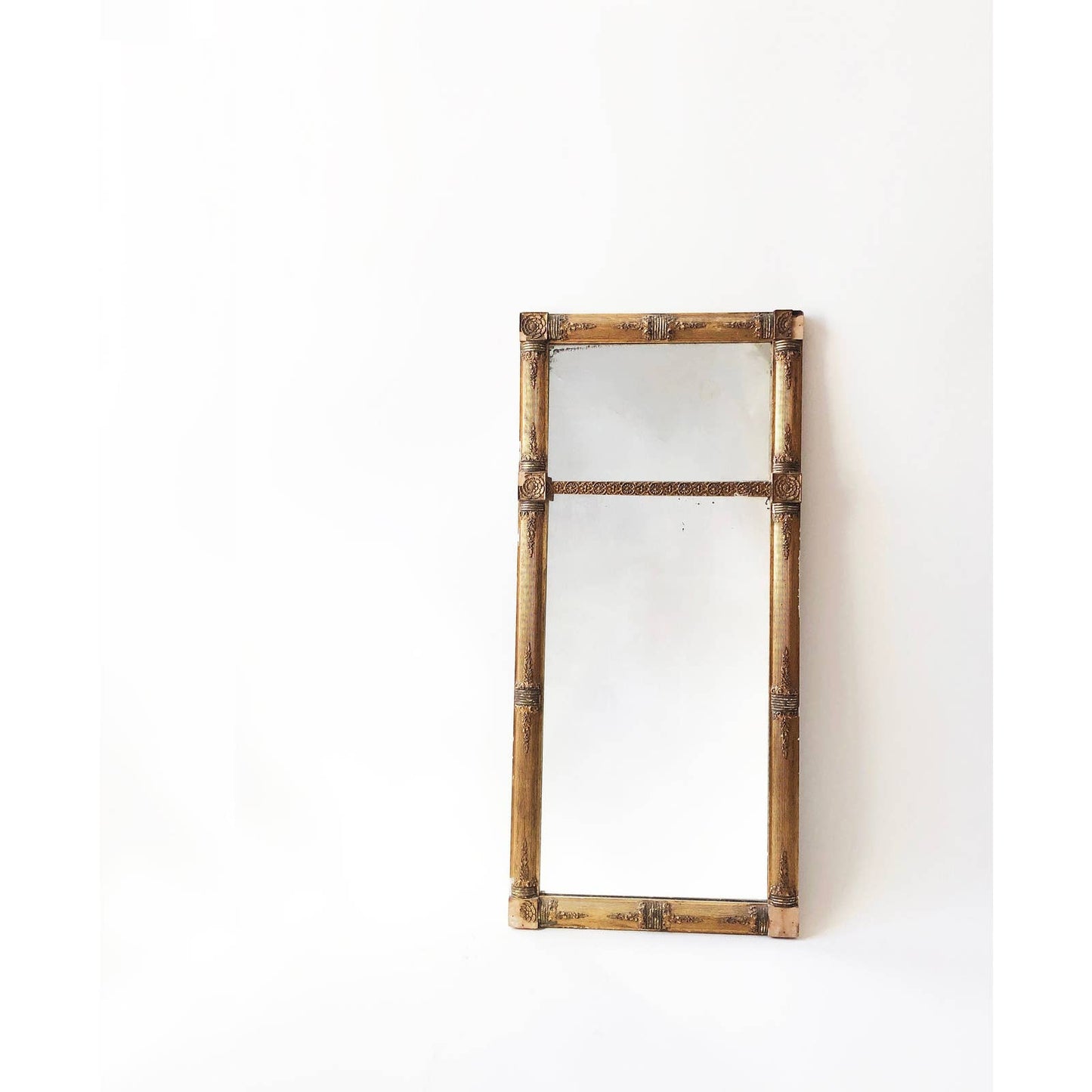 19th Century Rectangular Mirror - Antique
