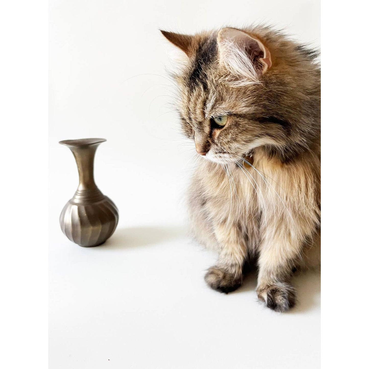 Vintage Brass Decorative Vase