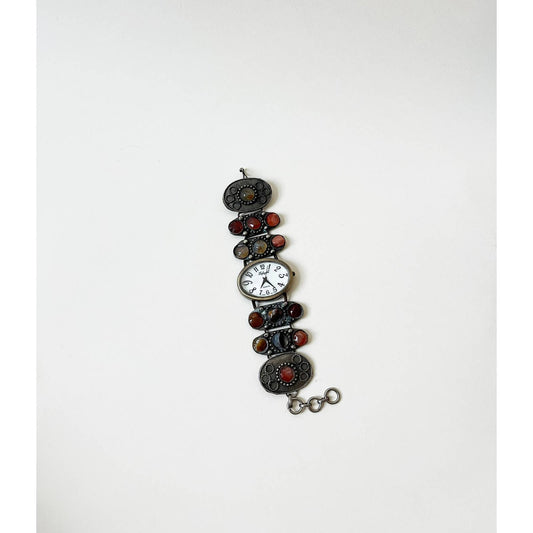 Vintage Y2K Boho Stone Watch