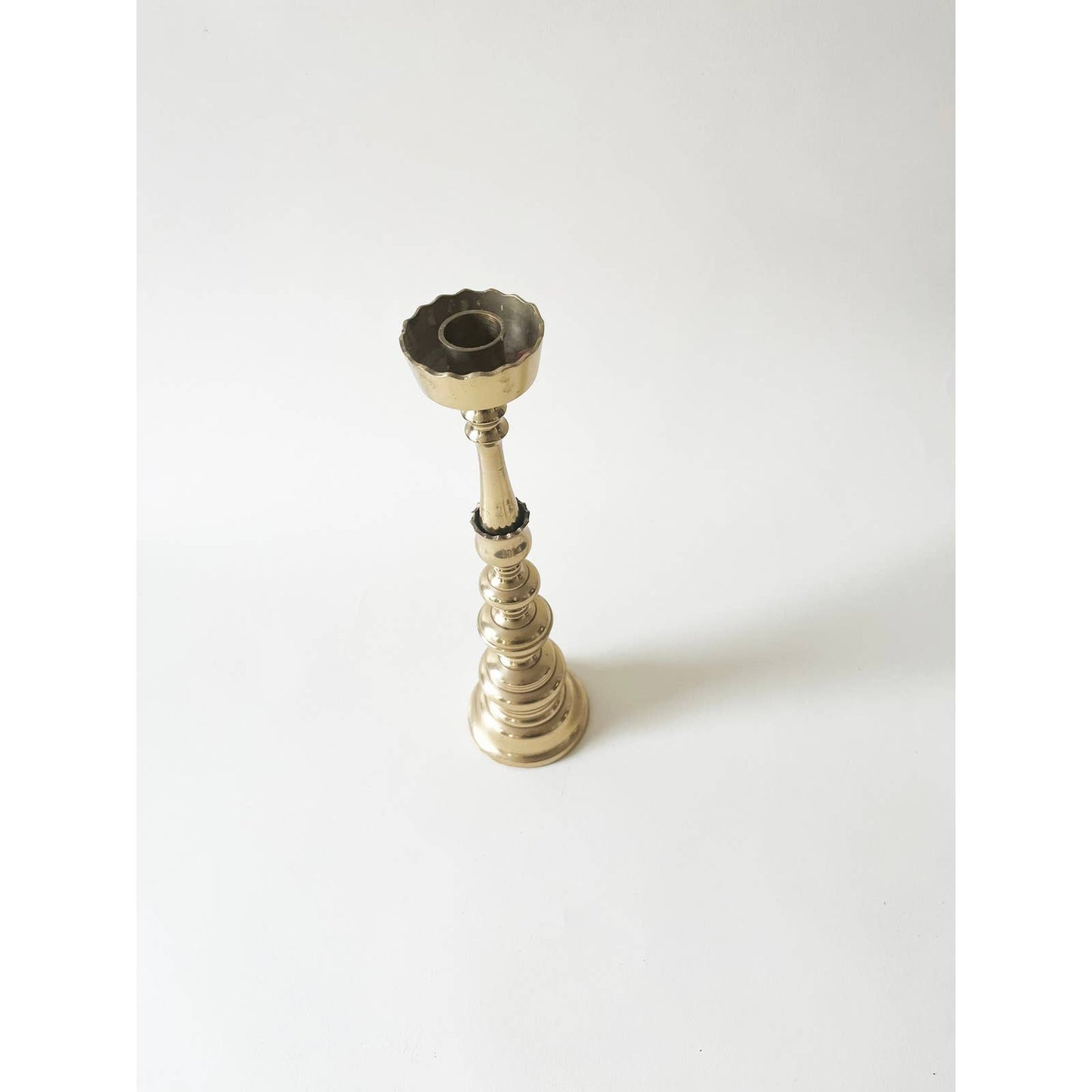 Vintage X Large Bass Candlestick Holder