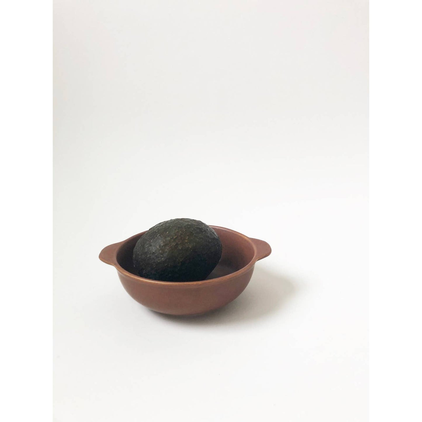 Deep Orange Stoneware Small Speckled Bowl