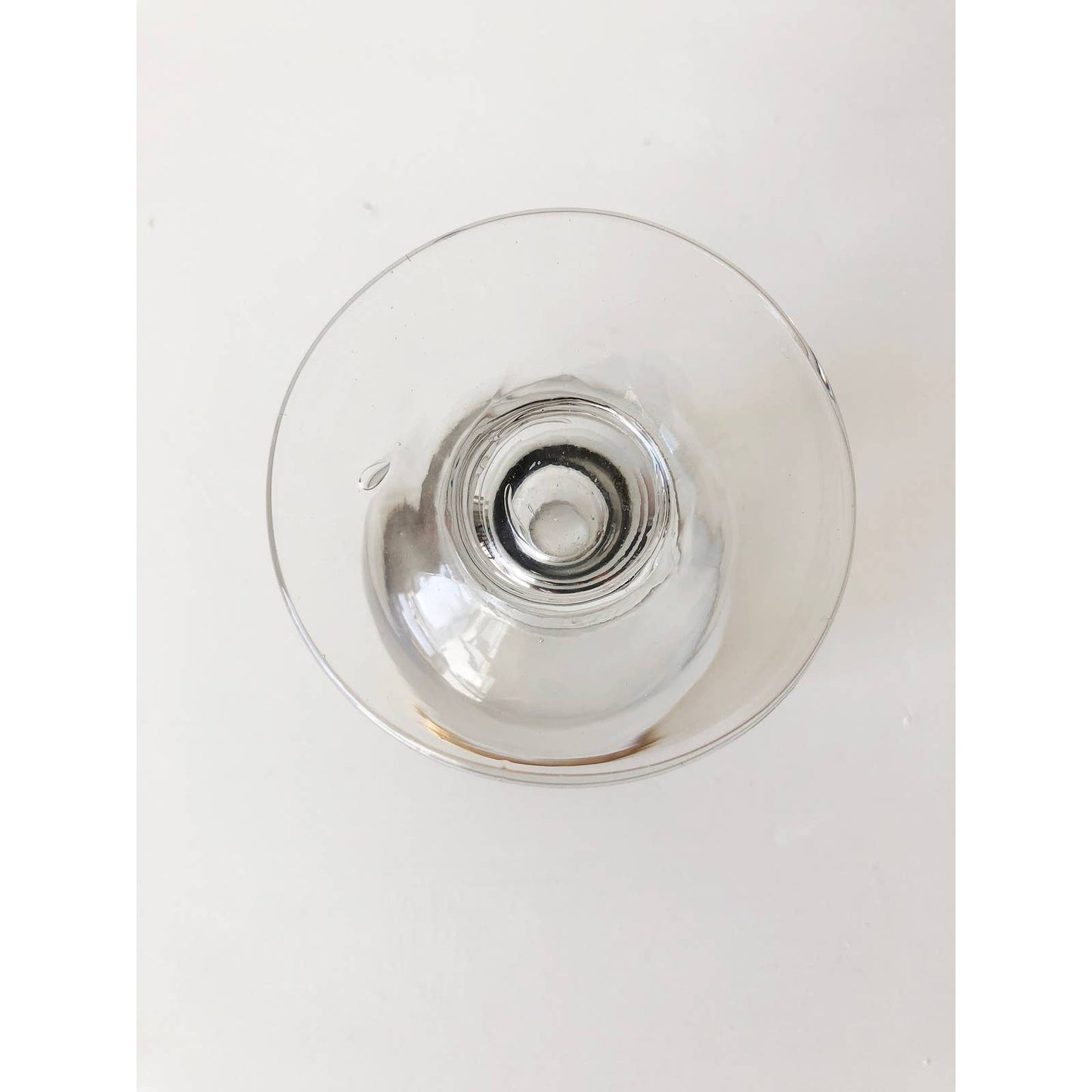 Vintage Glass Goblet Cup