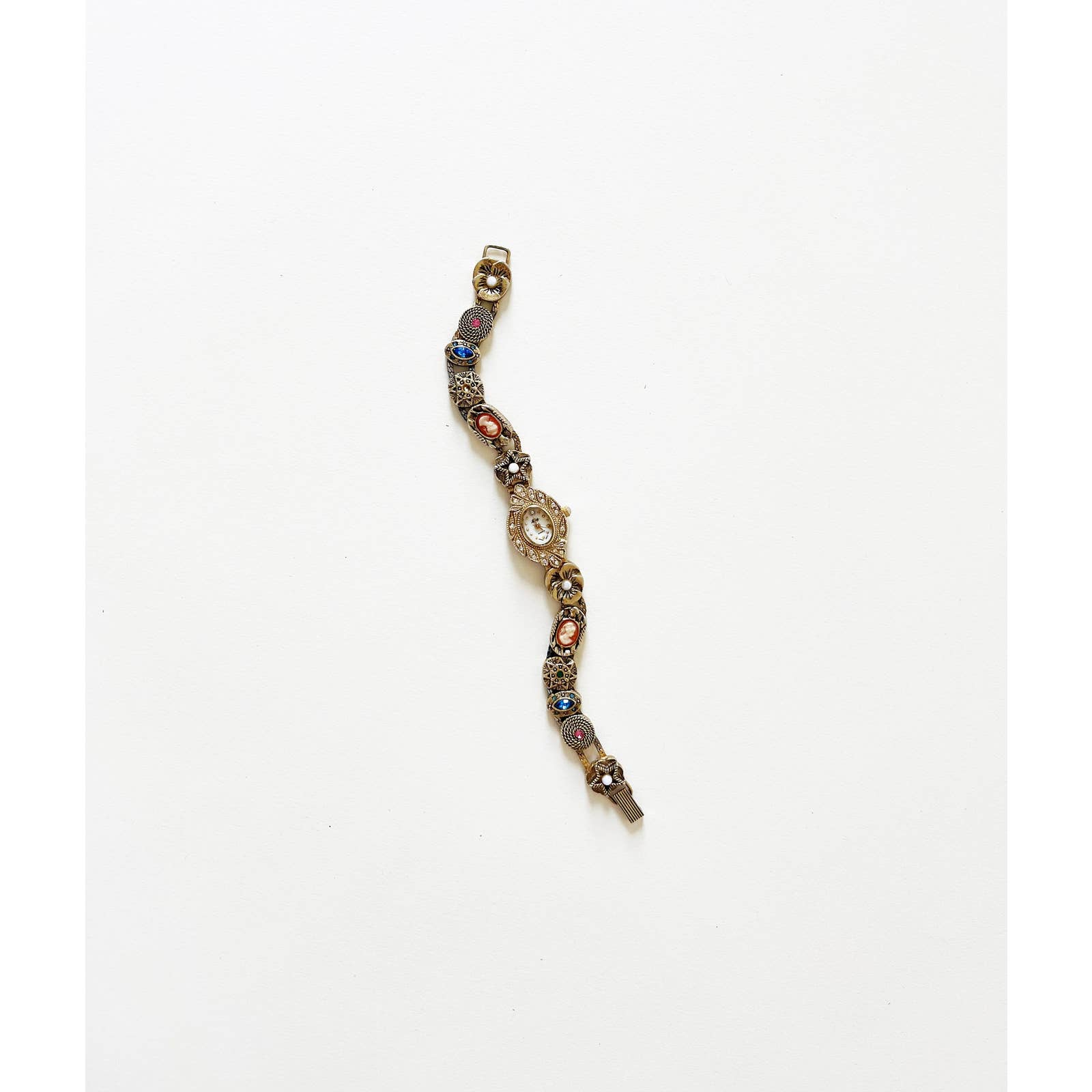 Vintage Rare Gold Charm Watch