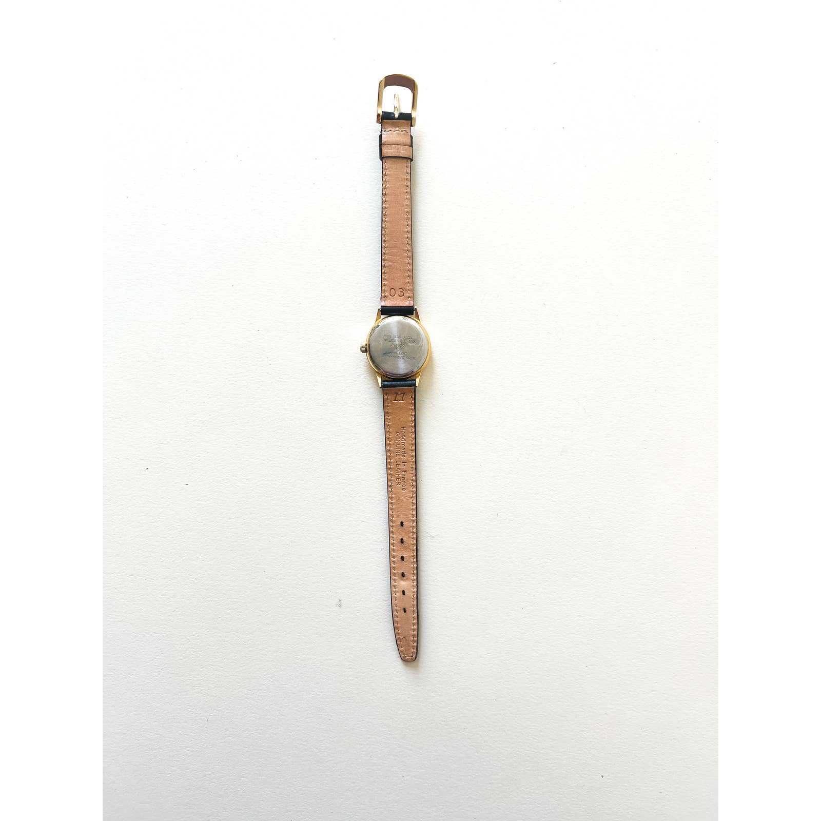 Vintage Leather Armitron Sun & Moon Watch