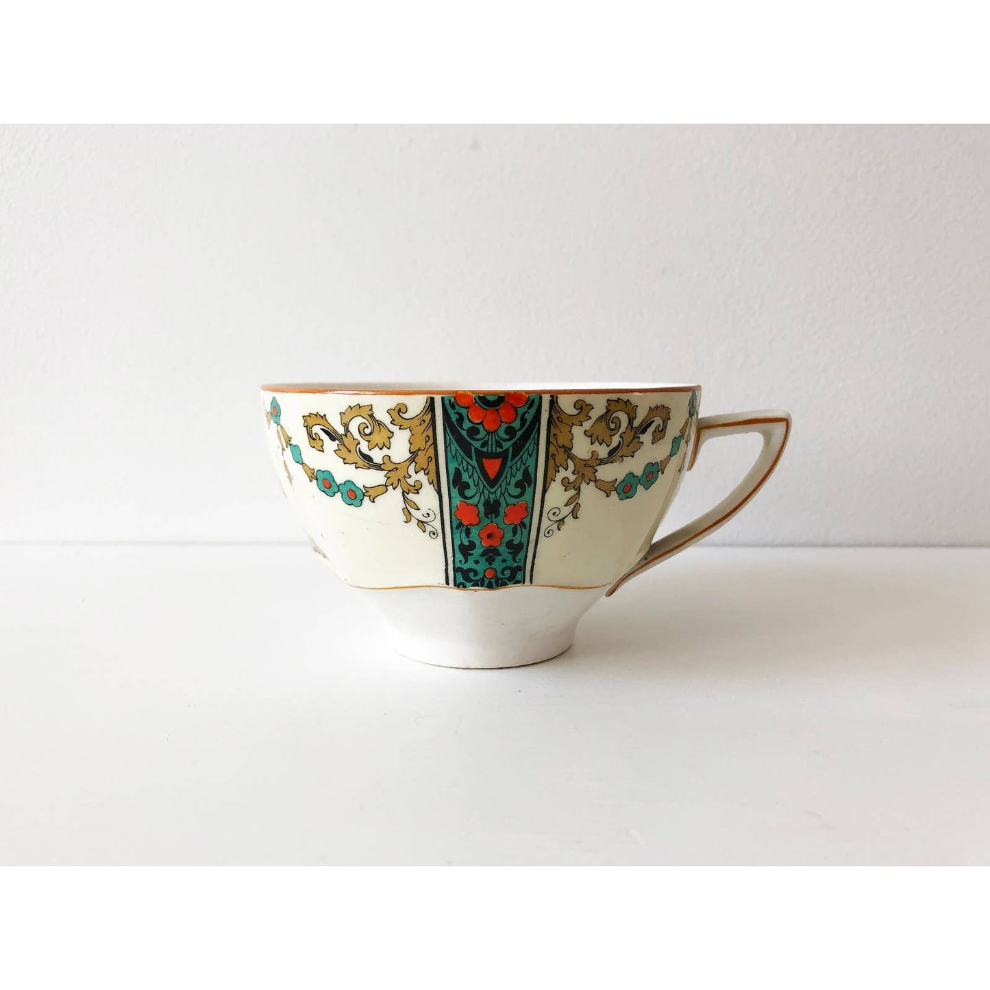 Bright Tea Cup | Crown Ducal Ware England