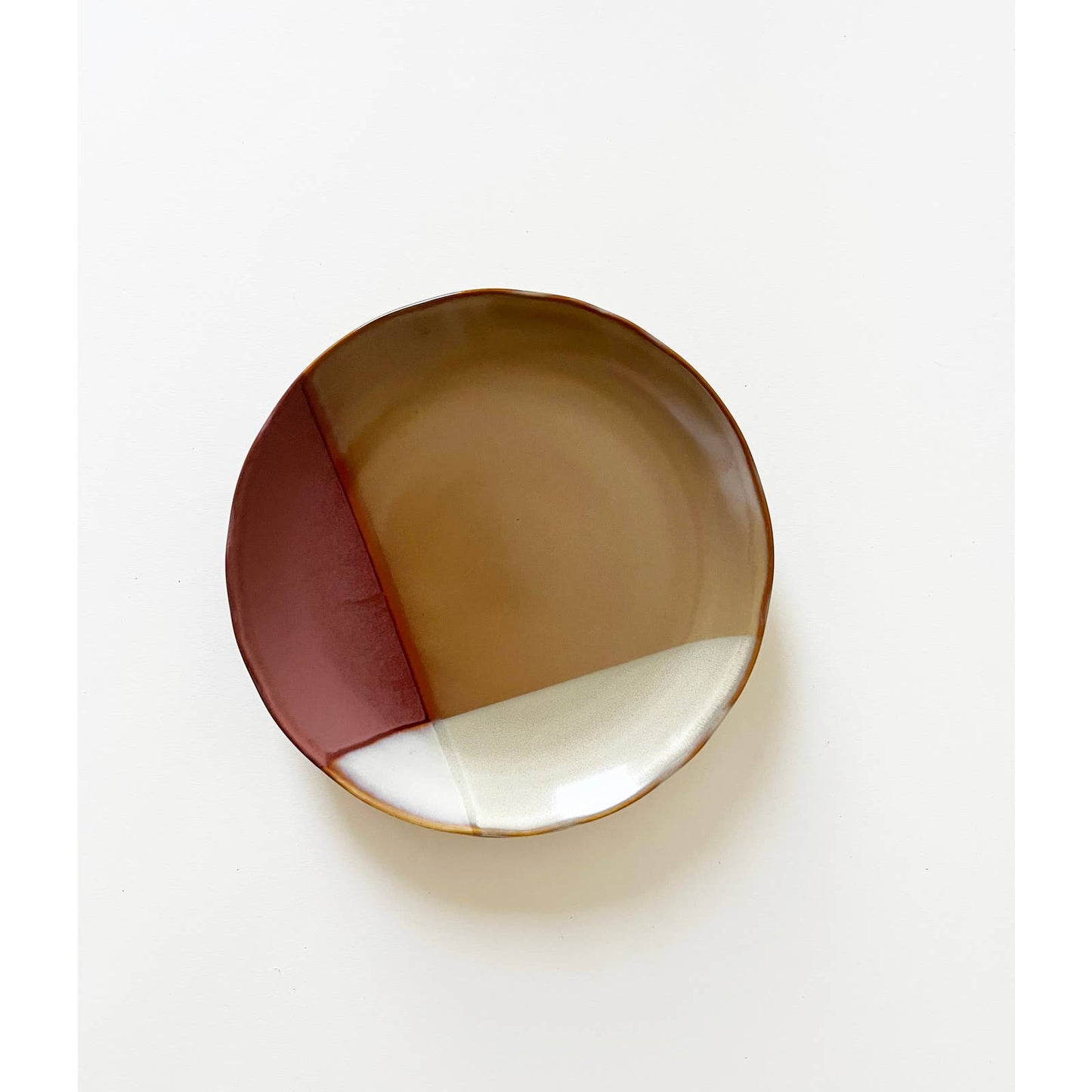 Vintage Stoneware Plates Earthward by SANGO