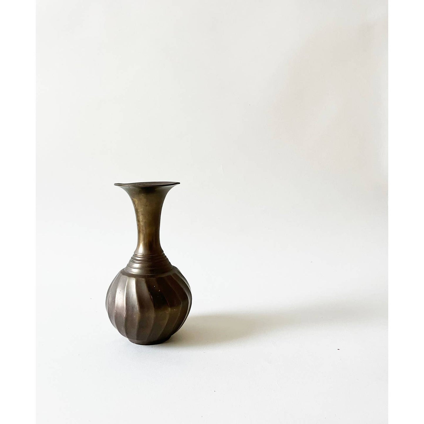 Vintage Brass Decorative Vase