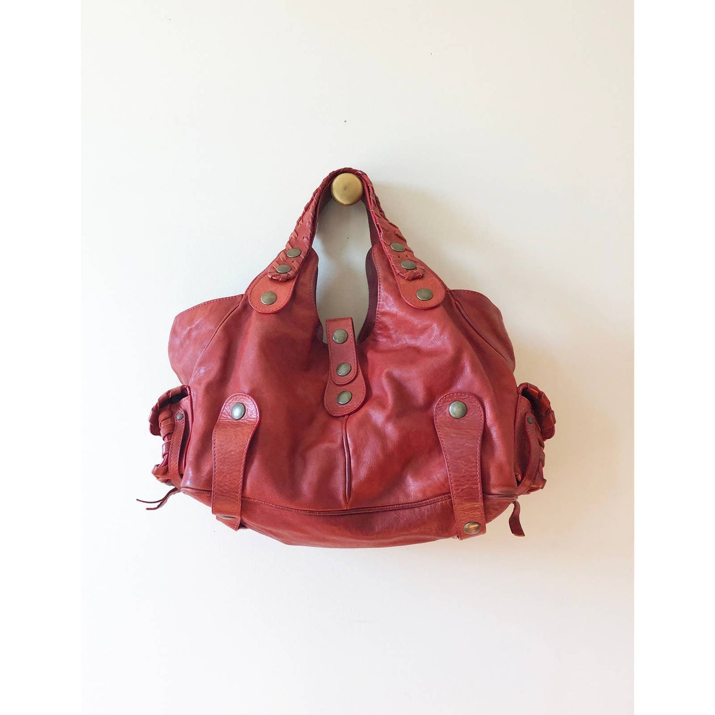Chloé Silverado Burnt Orange Iconic Leather Shoulder Bag